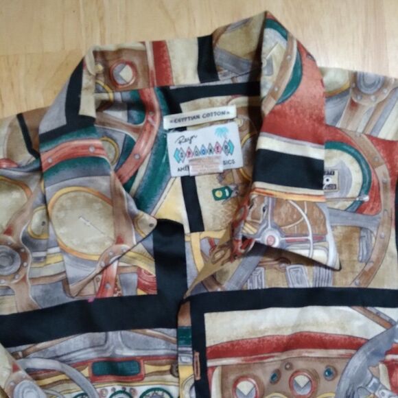 Vintage Reyn Spooner Corvette Hawaiian Shirt - Picture 1 of 8